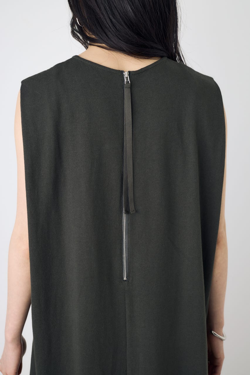 【GOLDEN PRICE 5/1(金)8:59までの特別価格】オーバルカットワンピース L/BLK S