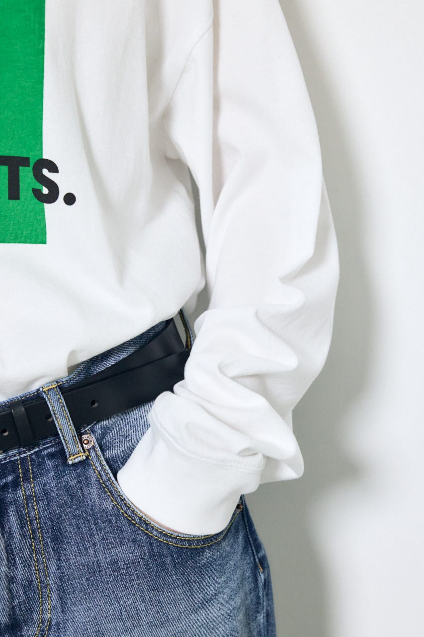 フロントメッセージロゴロンT O/WHT S