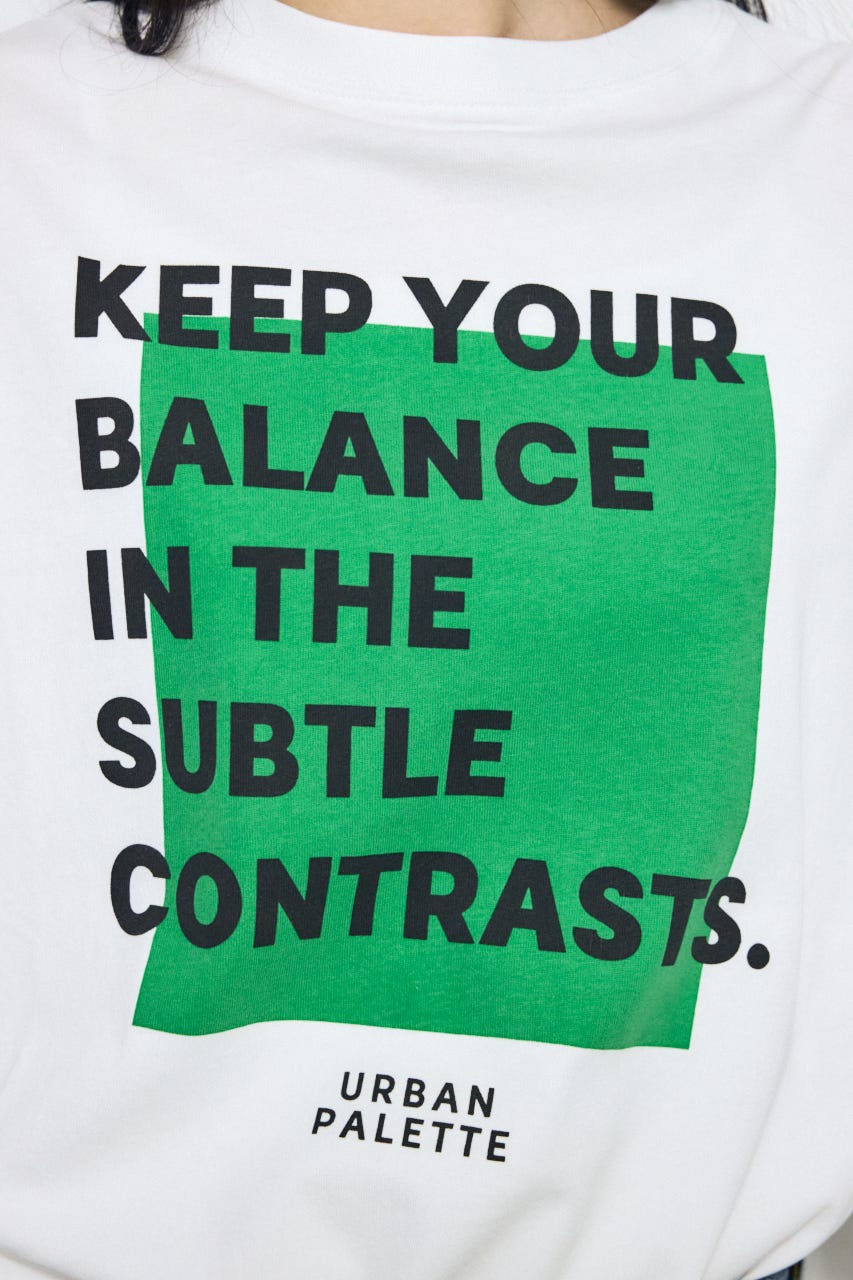 フロントメッセージロゴロンT O/WHT S