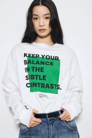 フロントメッセージロゴロンT