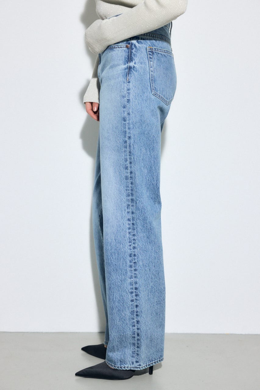 AZUL DENIM ストレートデニム L/BLU 24inch