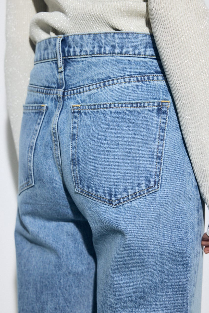 AZUL DENIM ストレートデニム L/BLU 24inch