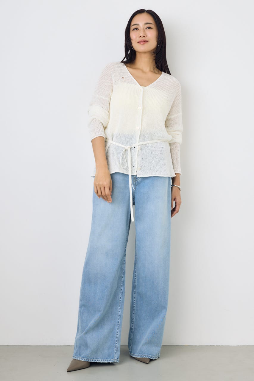 AZUL DENIM リラックスワイドデニム L/BLU 26inch