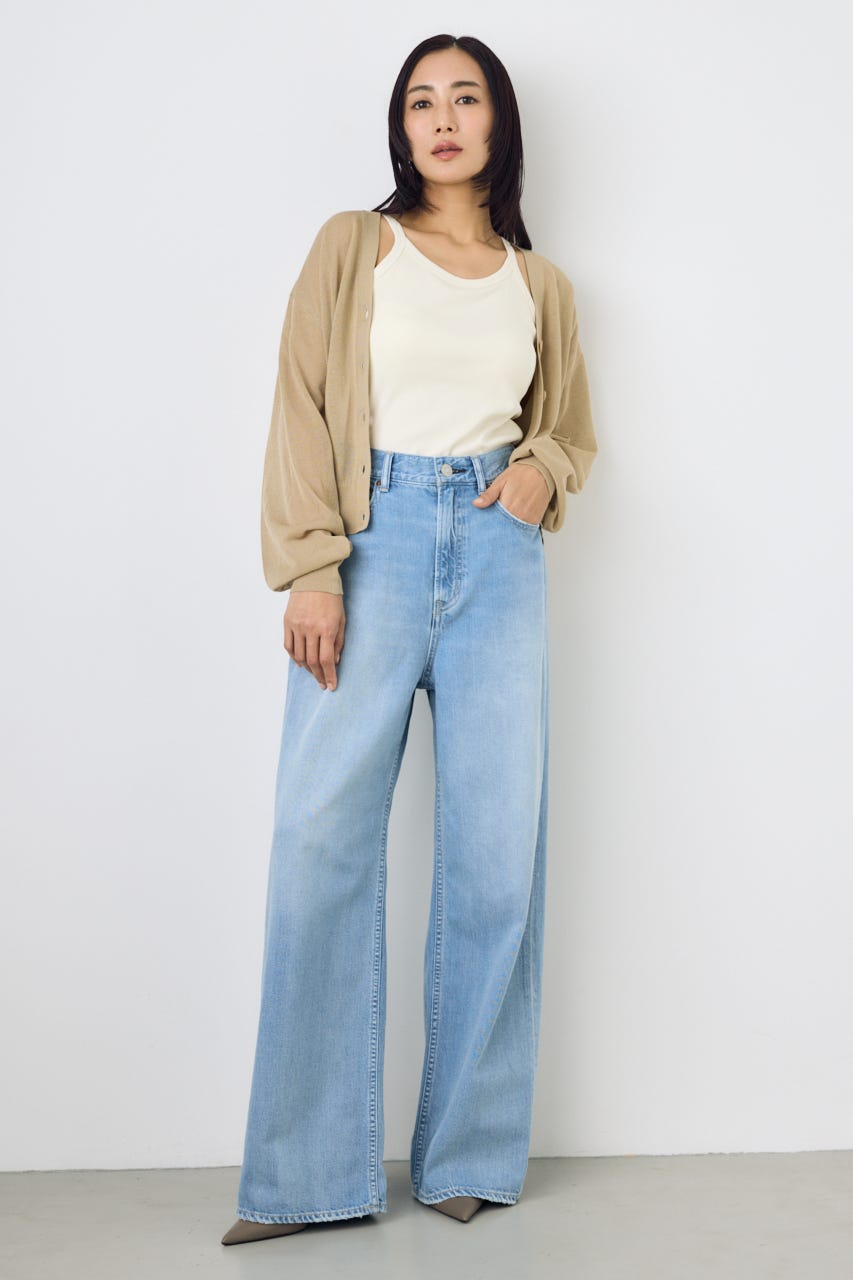 AZUL DENIM リラックスワイドデニム L/BLU 26inch
