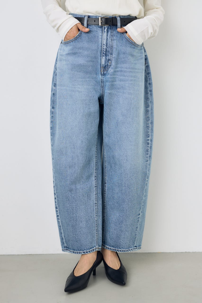 AZUL DENIM ワイドカーブデニム BLU 25inch