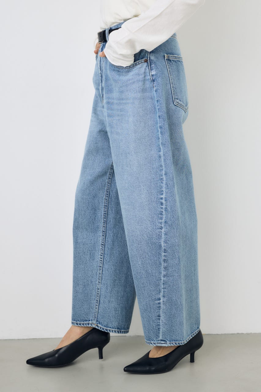 AZUL DENIM ワイドカーブデニム BLU 25inch