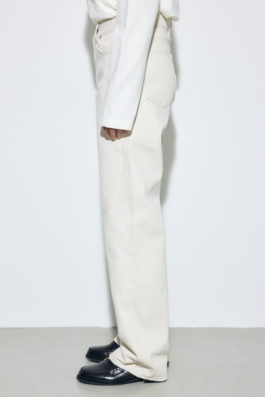 AZUL DENIM ストレートデニム ロング丈 IVOY 25inch