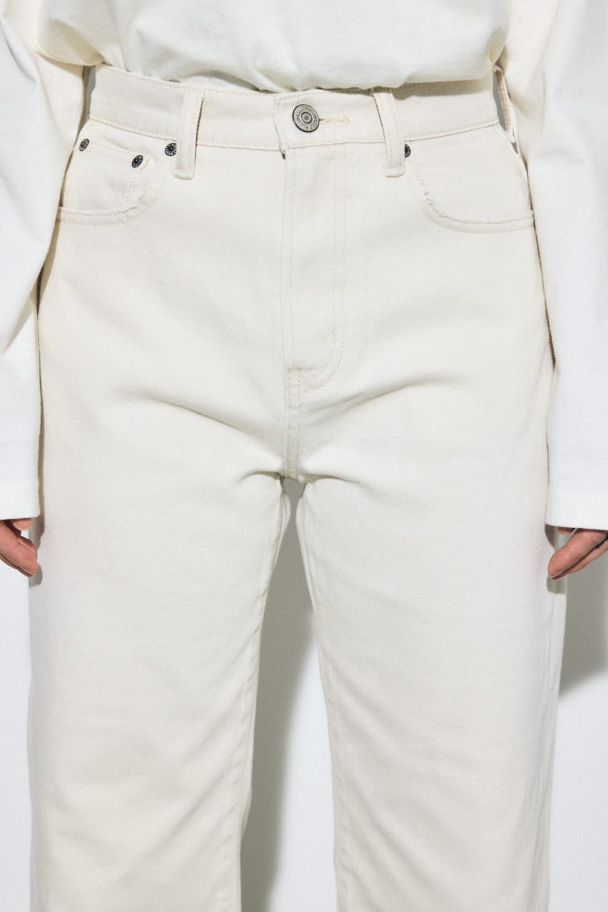 AZUL DENIM ストレートデニム ロング丈 IVOY 25inch