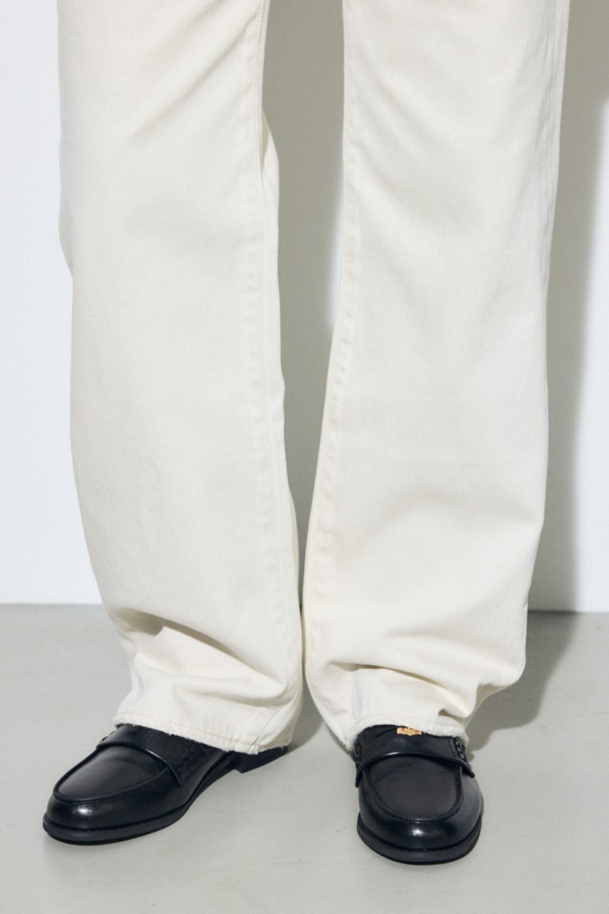 AZUL DENIM ストレートデニム ロング丈 IVOY 25inch