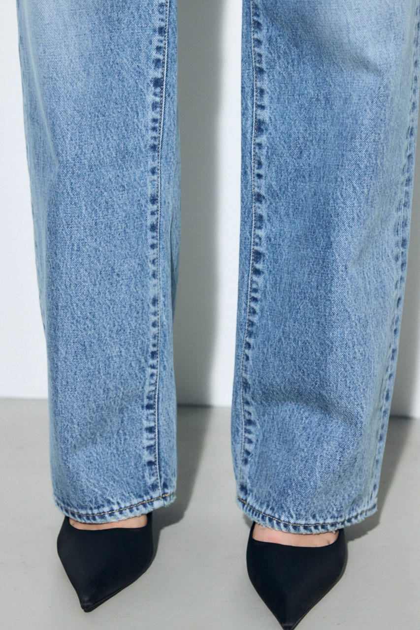 AZUL DENIM ストレートデニム ロング丈 L/BLU 24inch