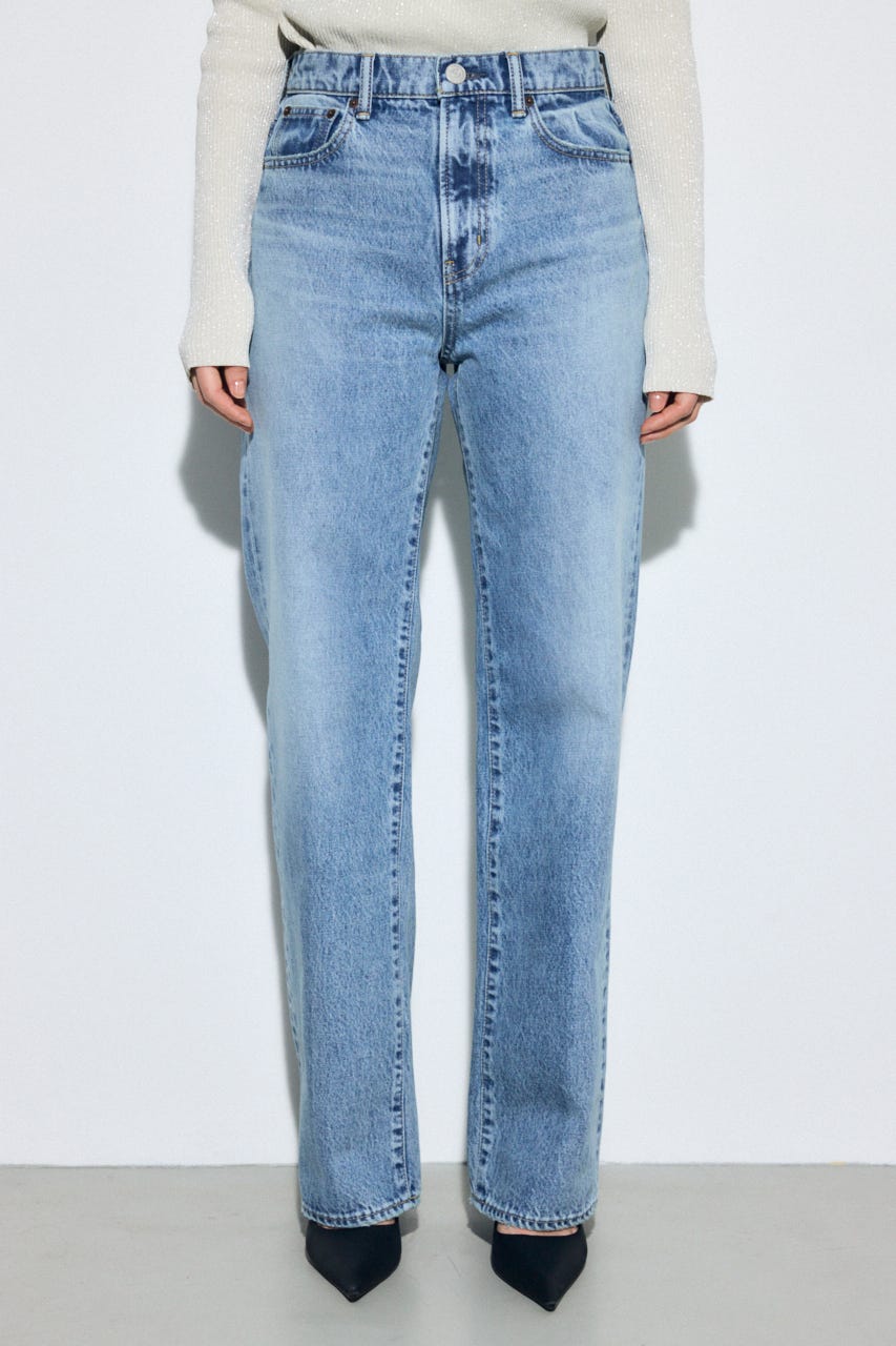 AZUL DENIM ストレートデニム ロング丈 L/BLU 24inch