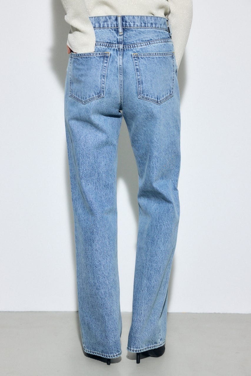 AZUL DENIM ストレートデニム ロング丈 L/BLU 24inch