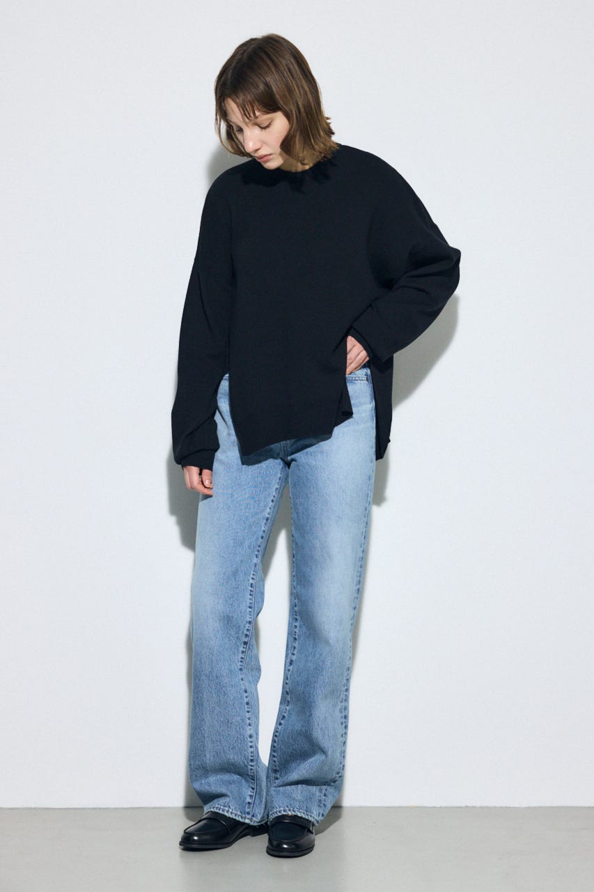 AZUL DENIM ストレートデニム ロング丈 L/BLU 24inch