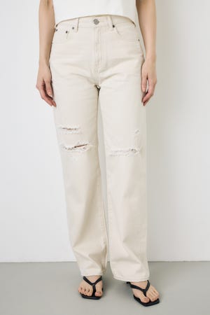 AZUL DENIM ダメージストレートデニム