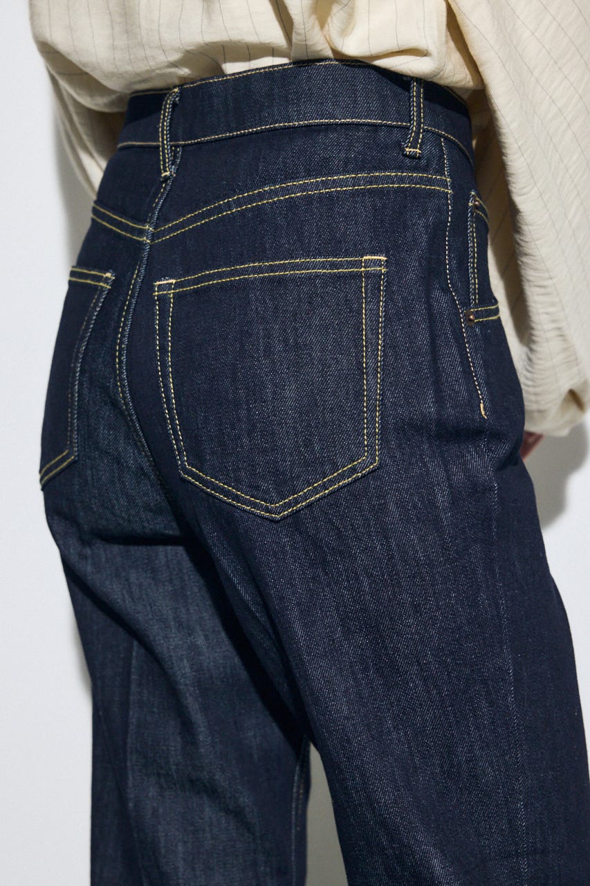 AZUL DENIM センタープレスフレアデニム One Wash 24inch