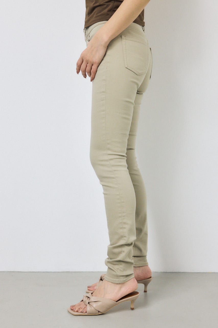 AZUL DENIM カラースキニーパンツ BEG 28inch