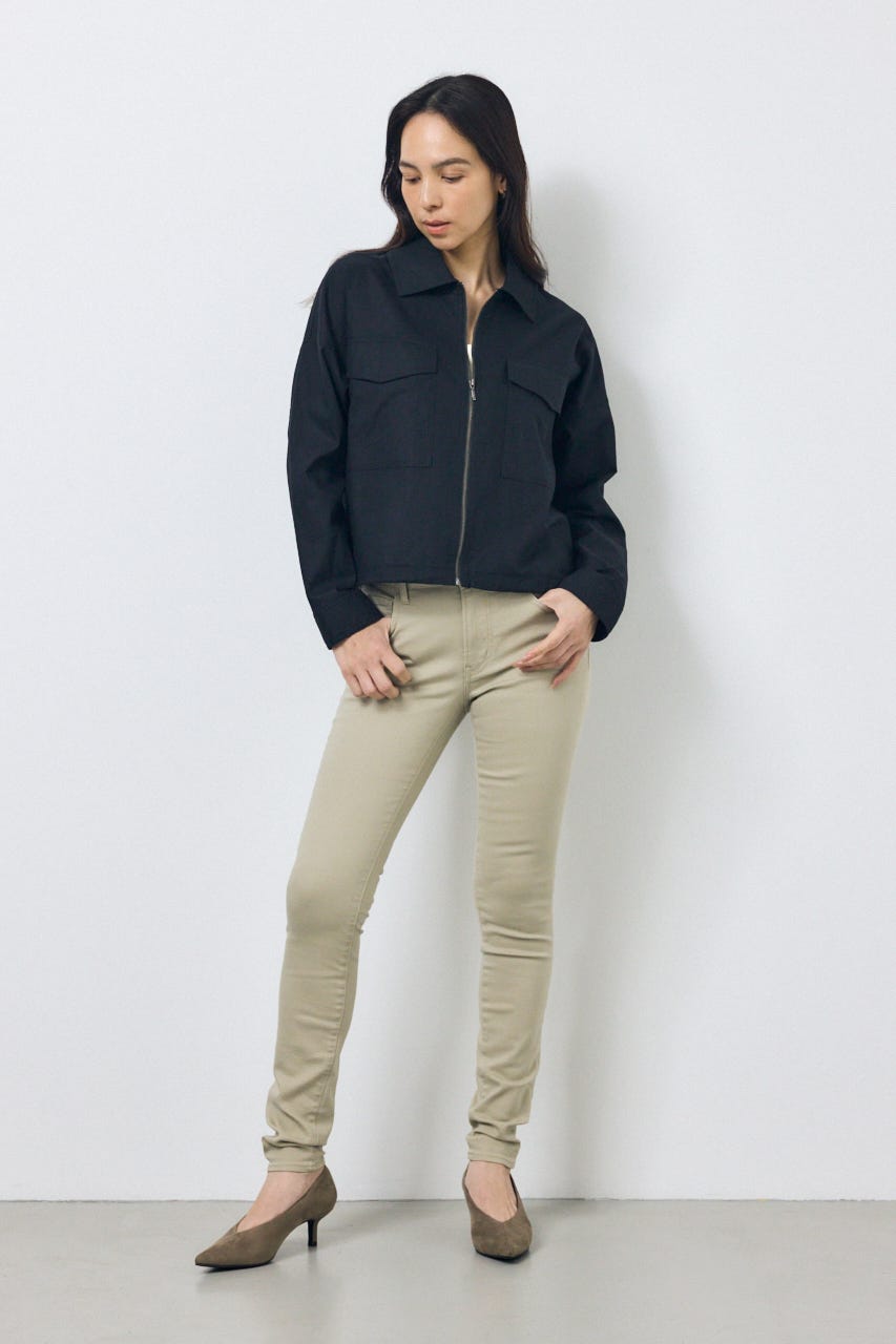 AZUL DENIM カラースキニーパンツ BEG 28inch