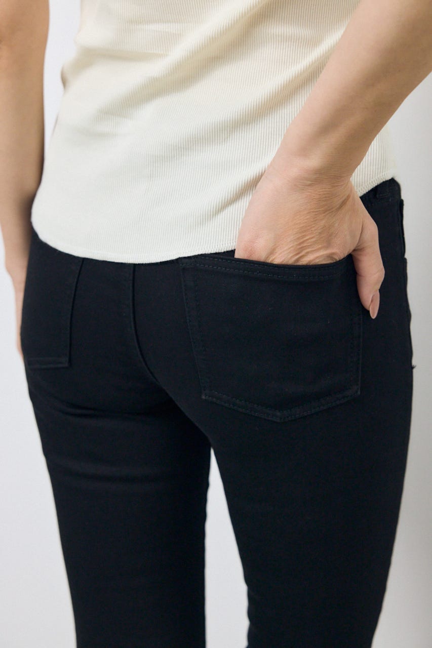 AZUL DENIM カラースキニーパンツ BLK 25inch