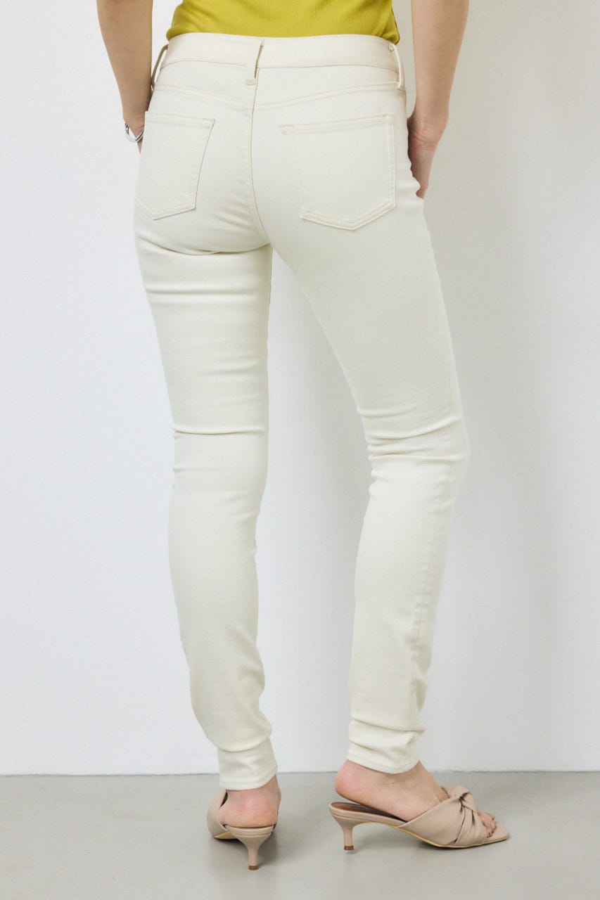 AZUL DENIM カラースキニーパンツ WHT 28inch