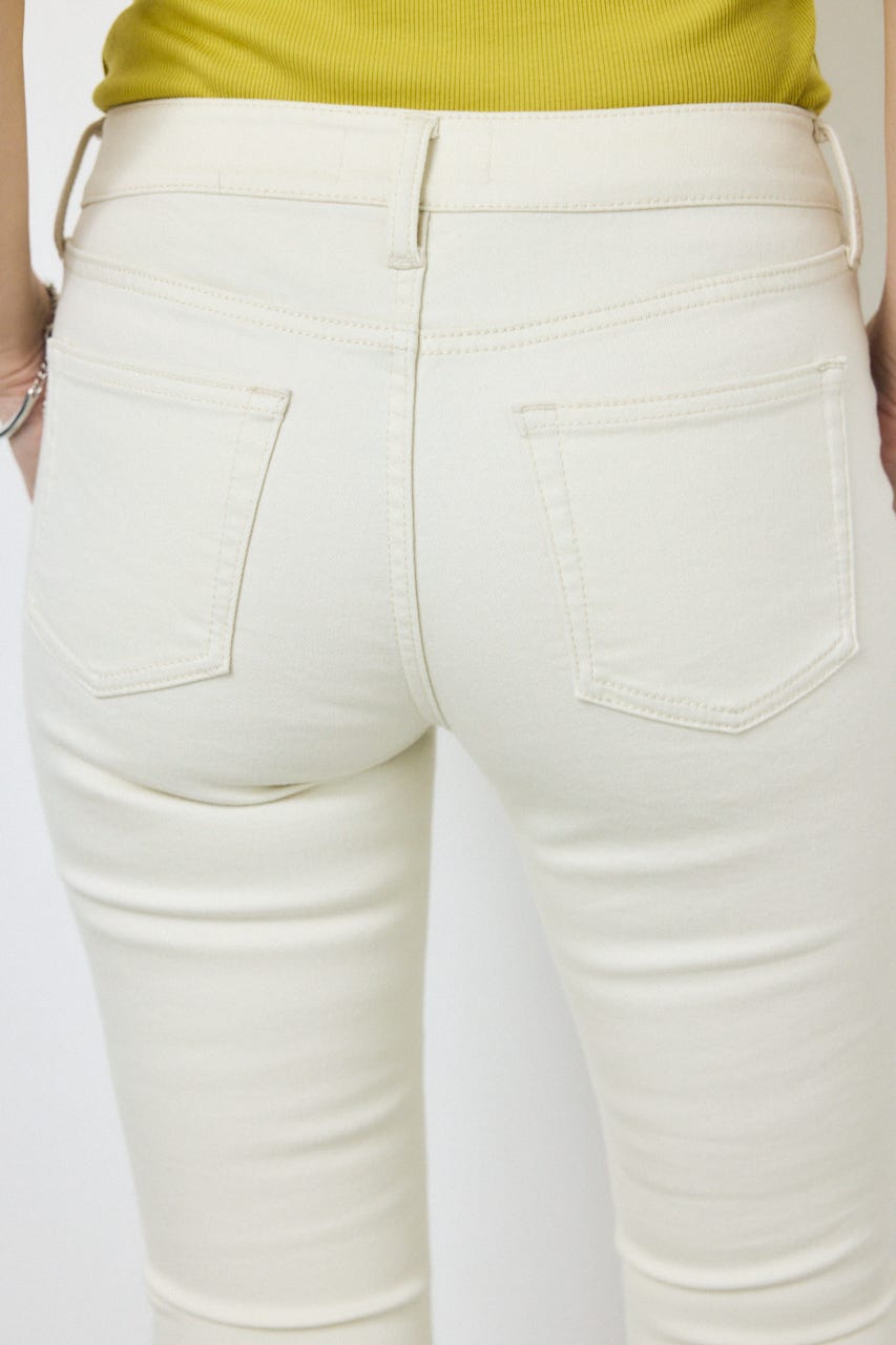 AZUL DENIM カラースキニーパンツ WHT 28inch
