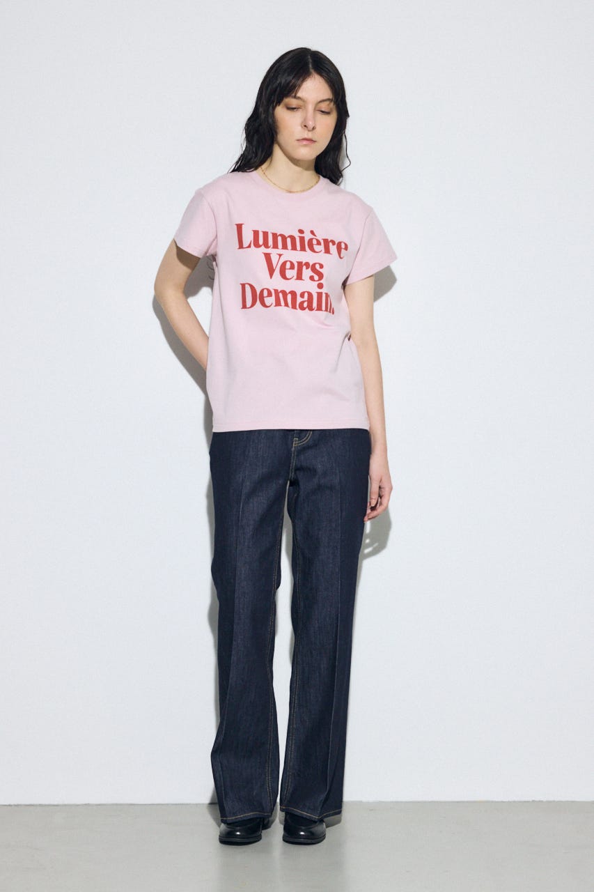 AZUL DENIM センタープレスフレアデニム ロング丈 One Wash 27inch