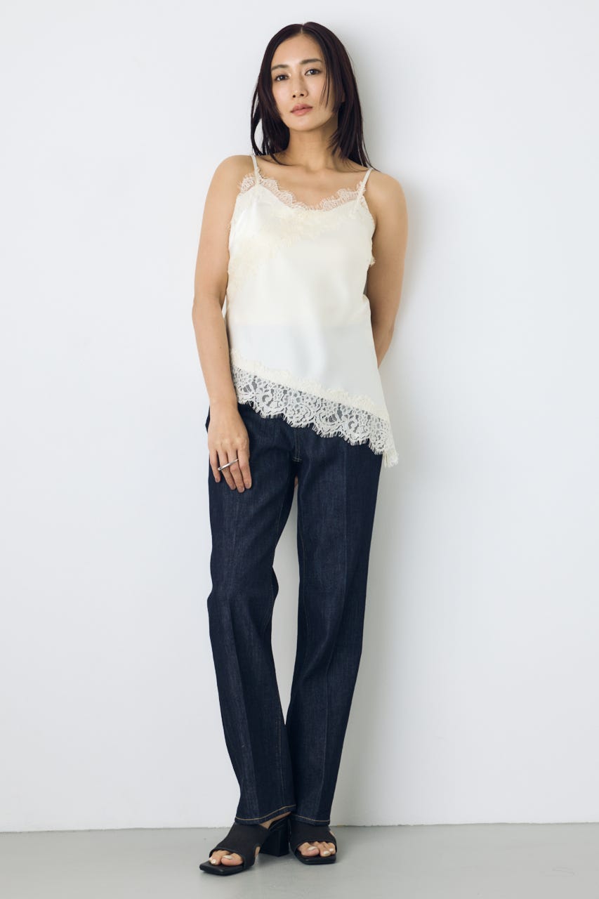 AZUL DENIM センタープレスストレートデニム One Wash 27inch