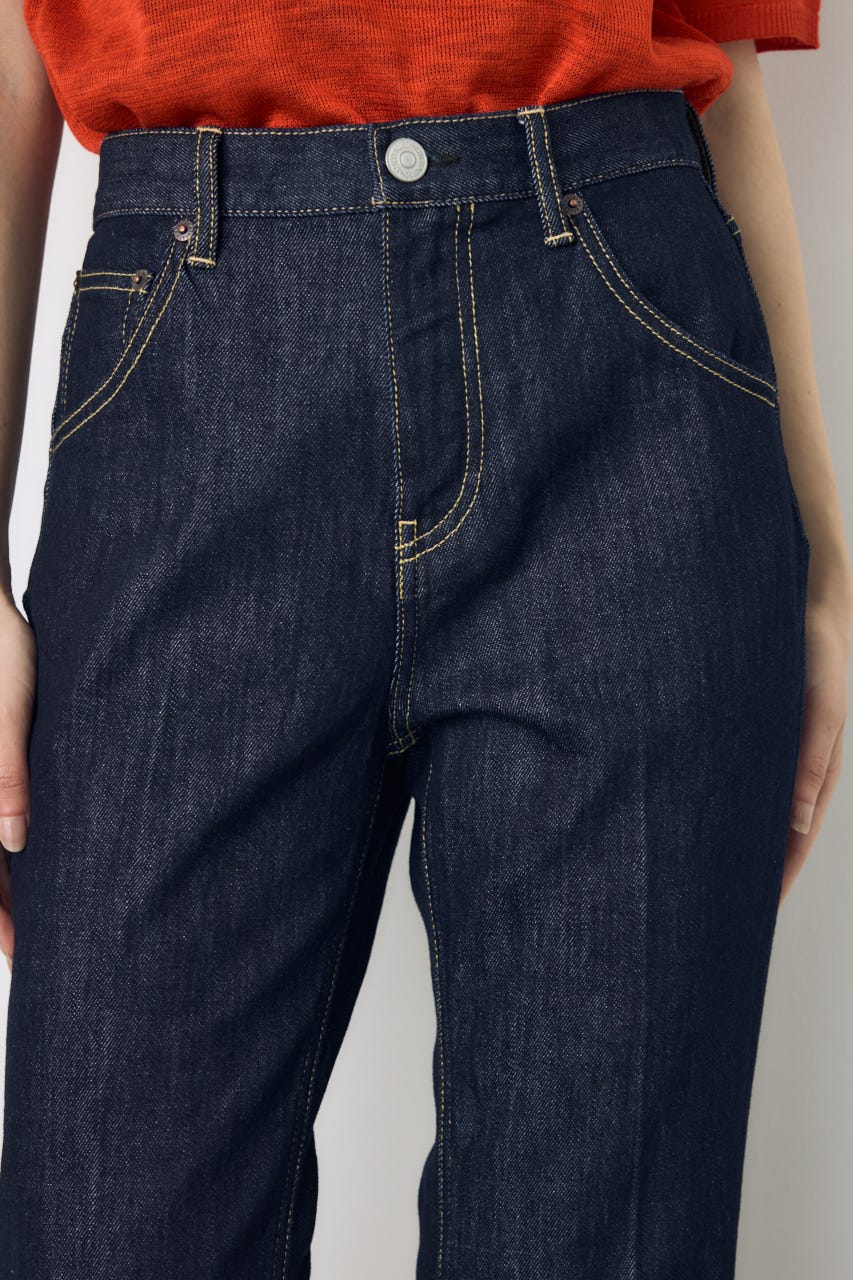 AZUL DENIM センタープレスストレートデニム One Wash 27inch