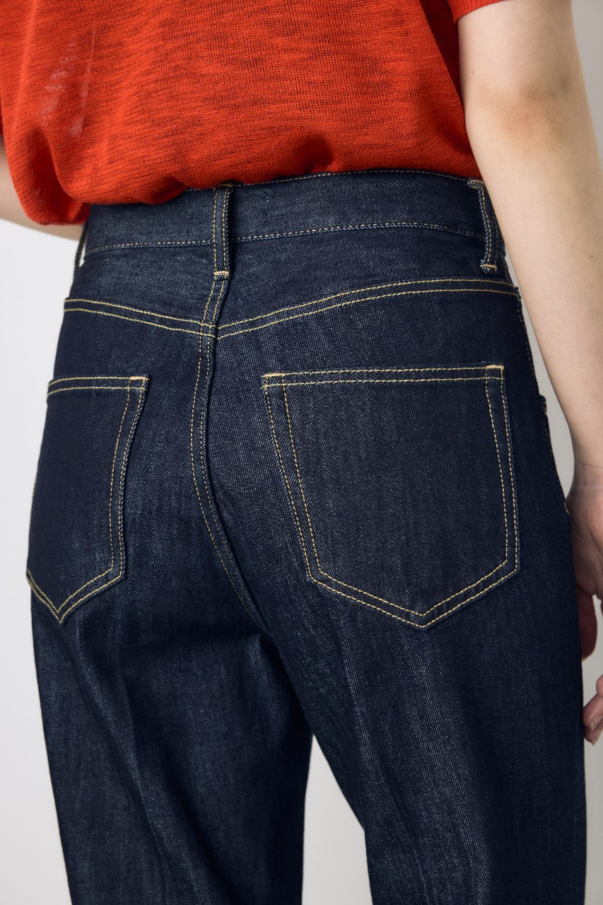 AZUL DENIM センタープレスストレートデニム One Wash 27inch