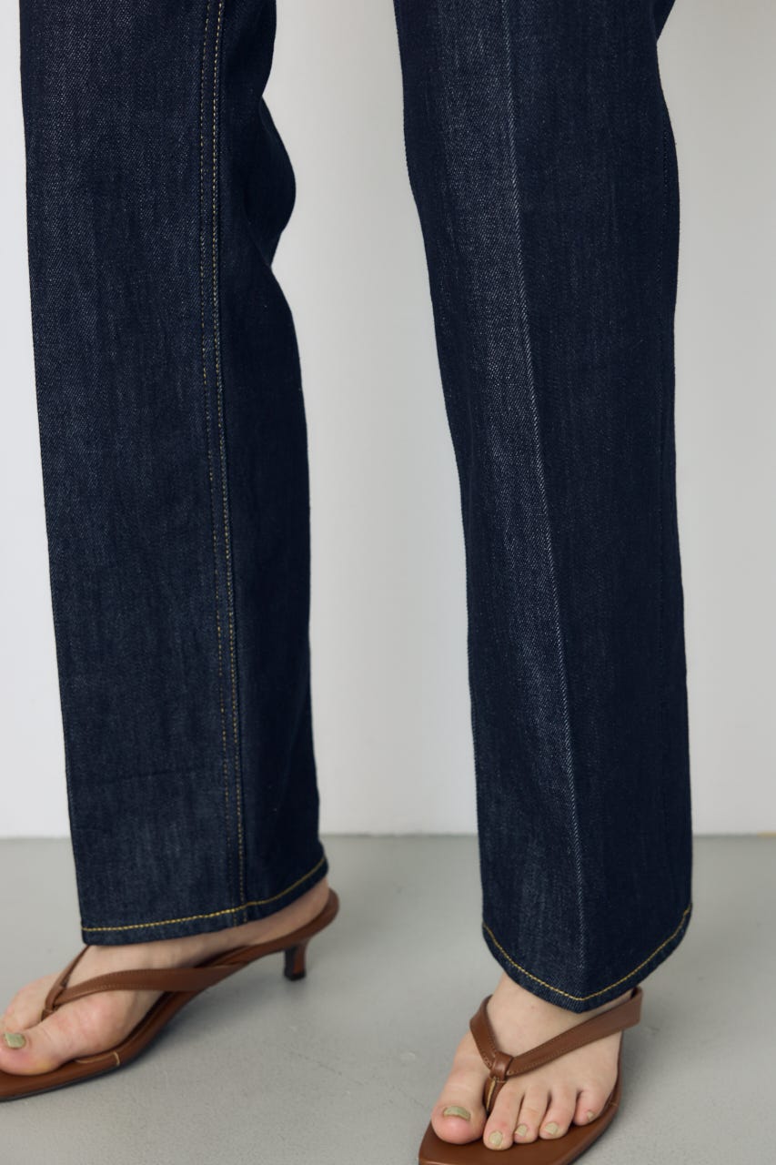 AZUL DENIM センタープレスストレートデニム One Wash 27inch