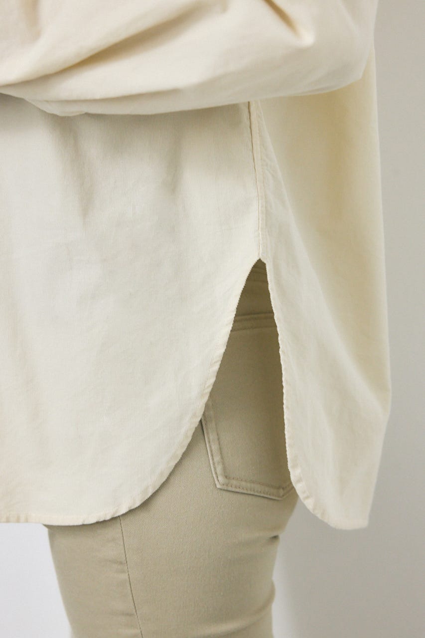 コーデュロイリラックスポケットシャツ IVOY FREE