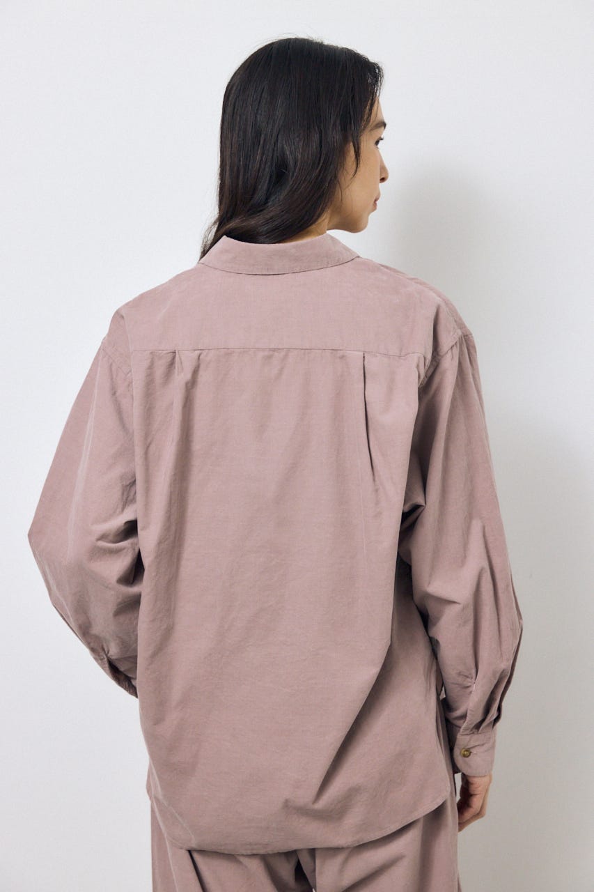 コーデュロイリラックスポケットシャツ L/PNK FREE