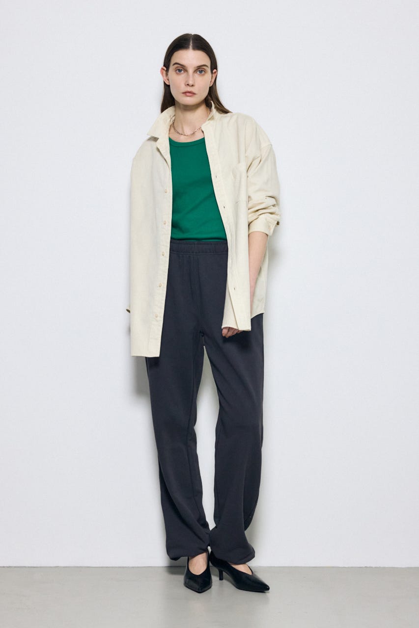 【SS先行アイテム】アーバンリラックスコットンシャツ IVOY M