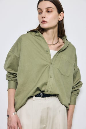 【SS先行アイテム】アーバンリラックスコットンシャツ