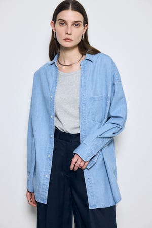 【SS先行アイテム】アーバンリラックスコットンシャツ