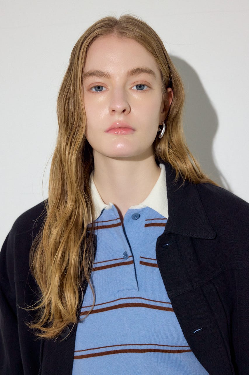 【着丈バリエ】コットンリネンプリーツブルゾン BLK M