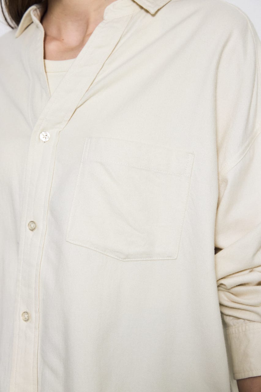 アーバンチェックオーバールーズシャツ IVOY FREE