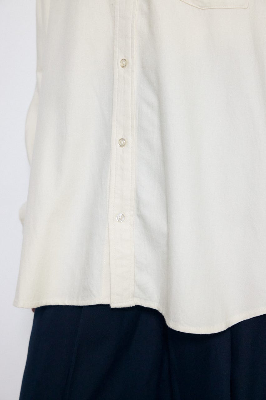 アーバンチェックオーバールーズシャツ IVOY FREE