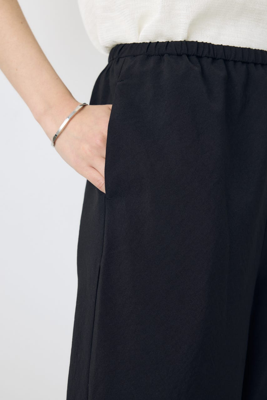 イージーバイアスワイドパンツ BLK M