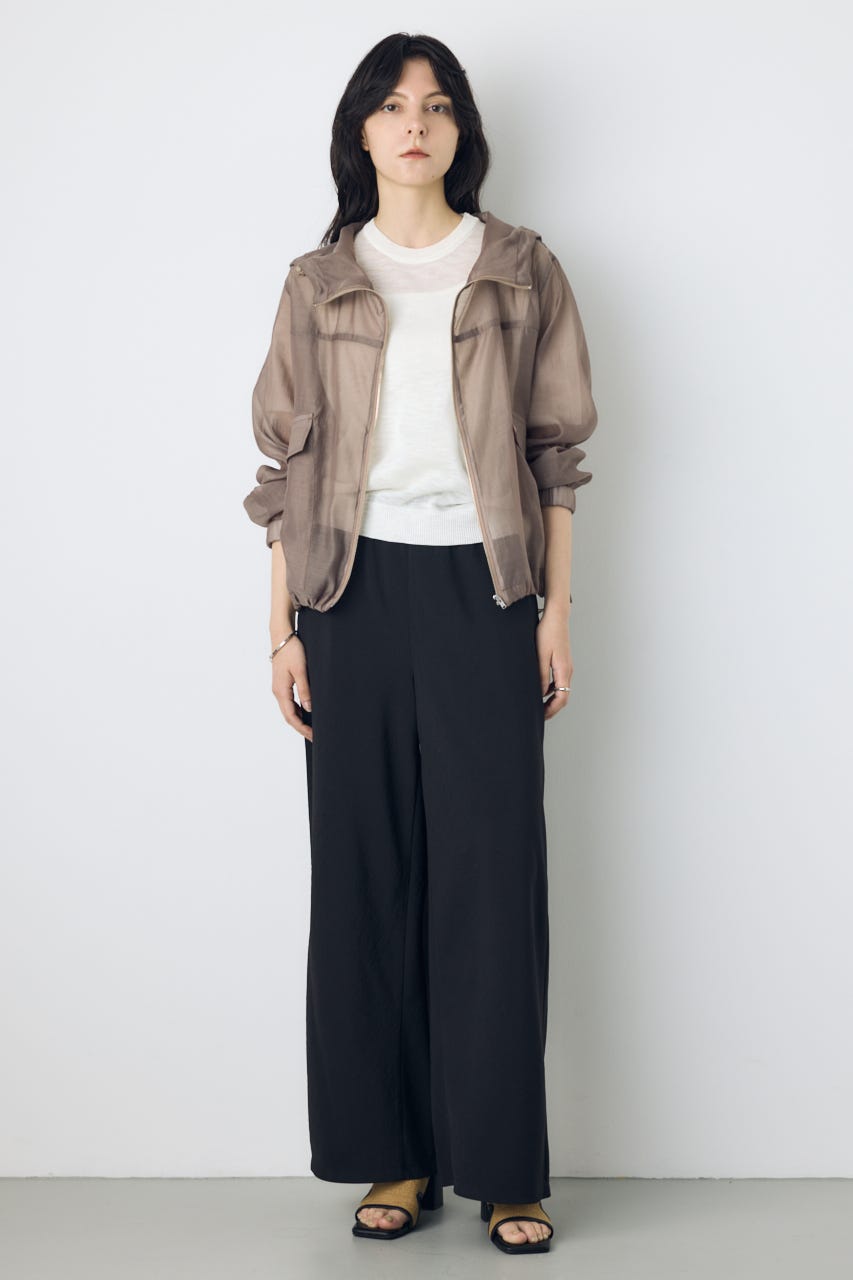 イージーバイアスワイドパンツ BLK M