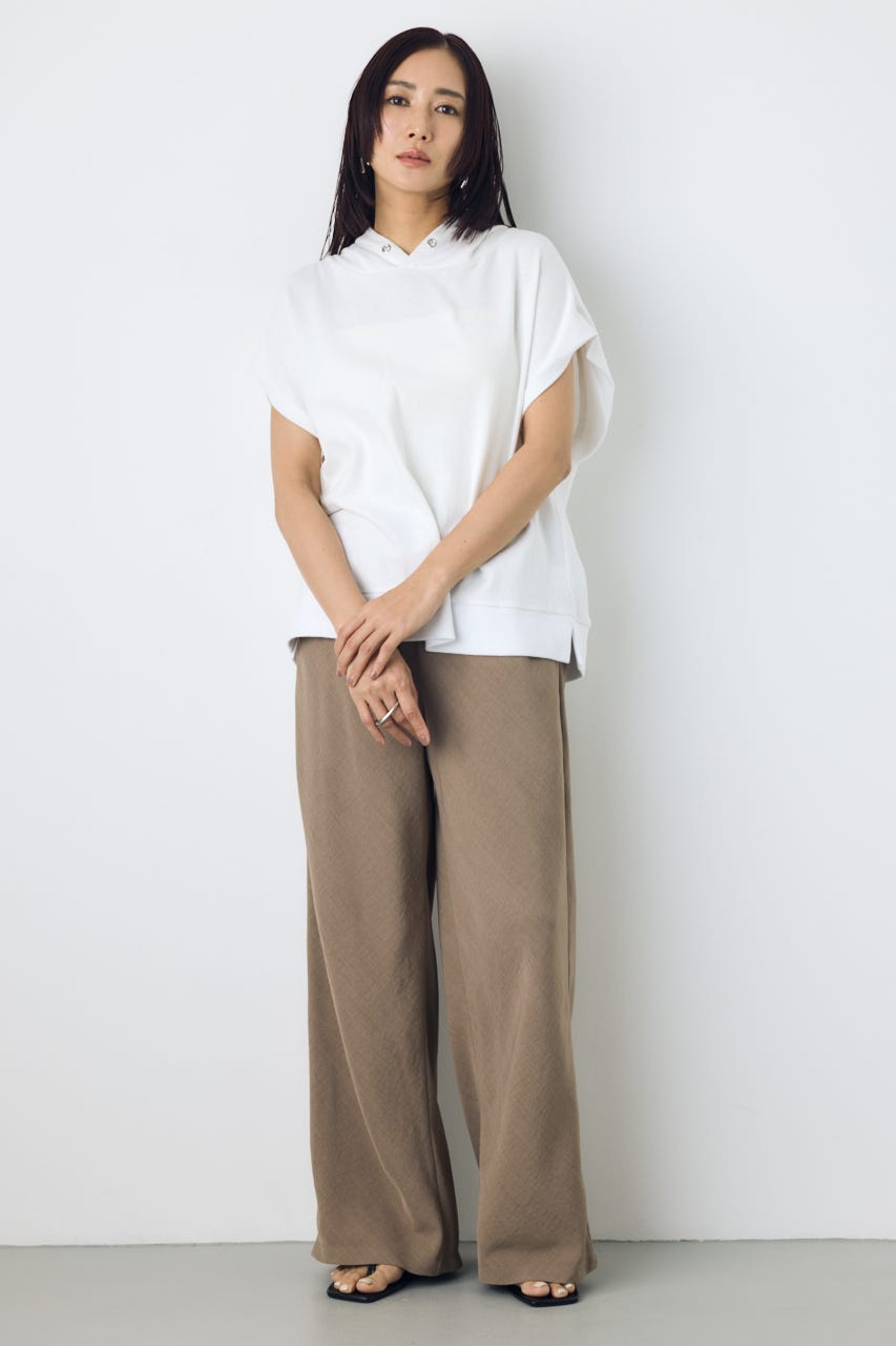 イージーバイアスワイドパンツ L/BRN S