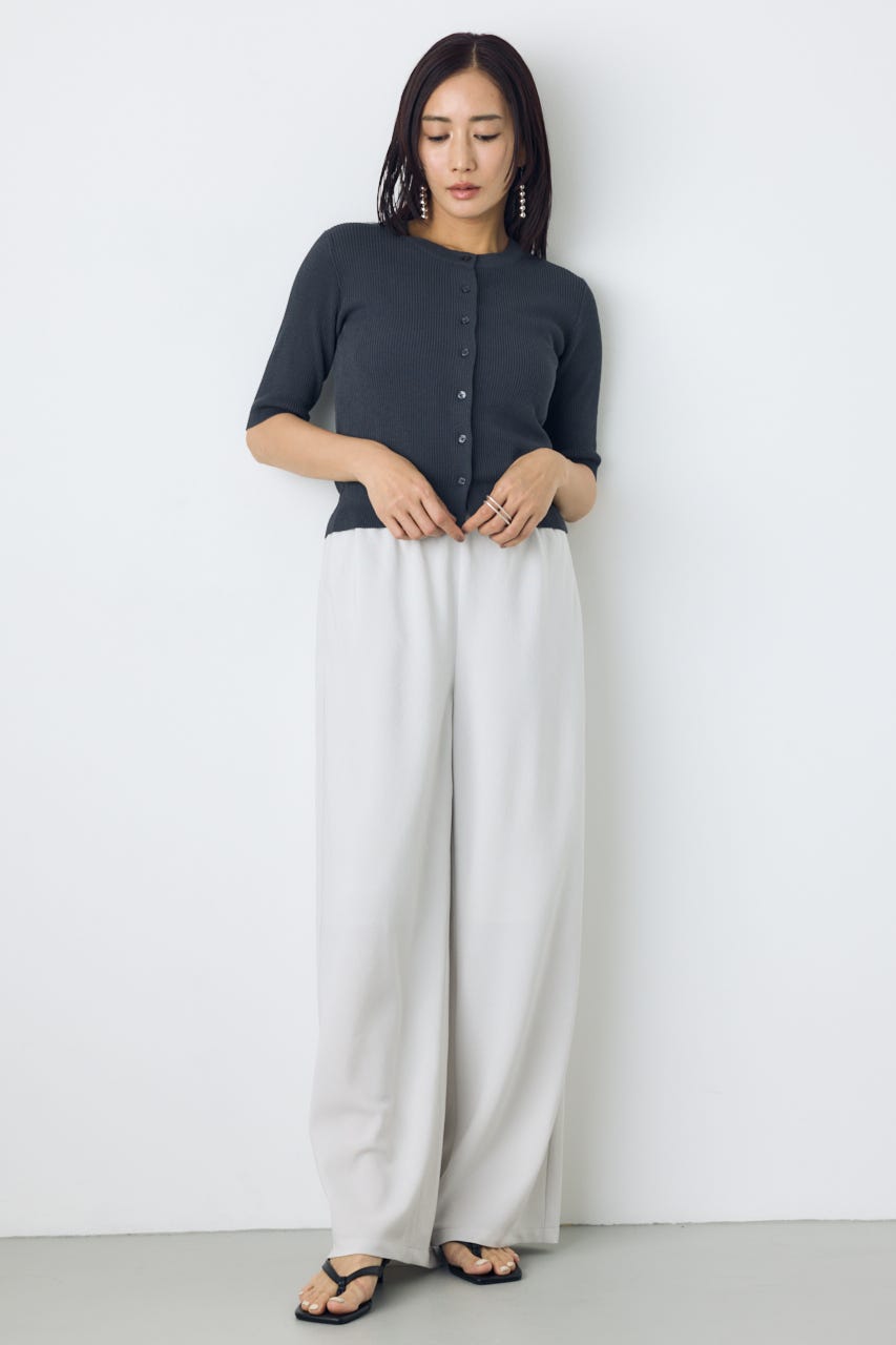 イージーバイアスワイドパンツ L/GRY S