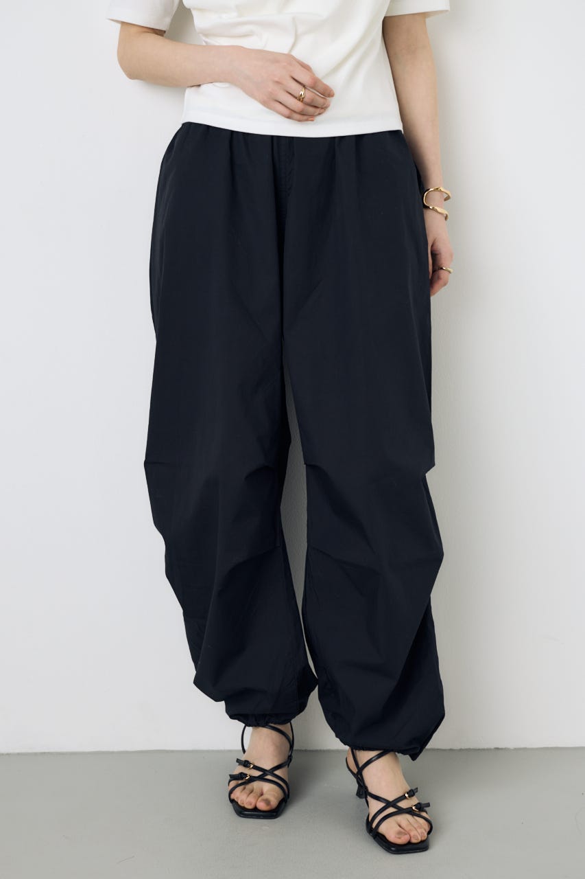 コットンパラシュートパンツ BLK M