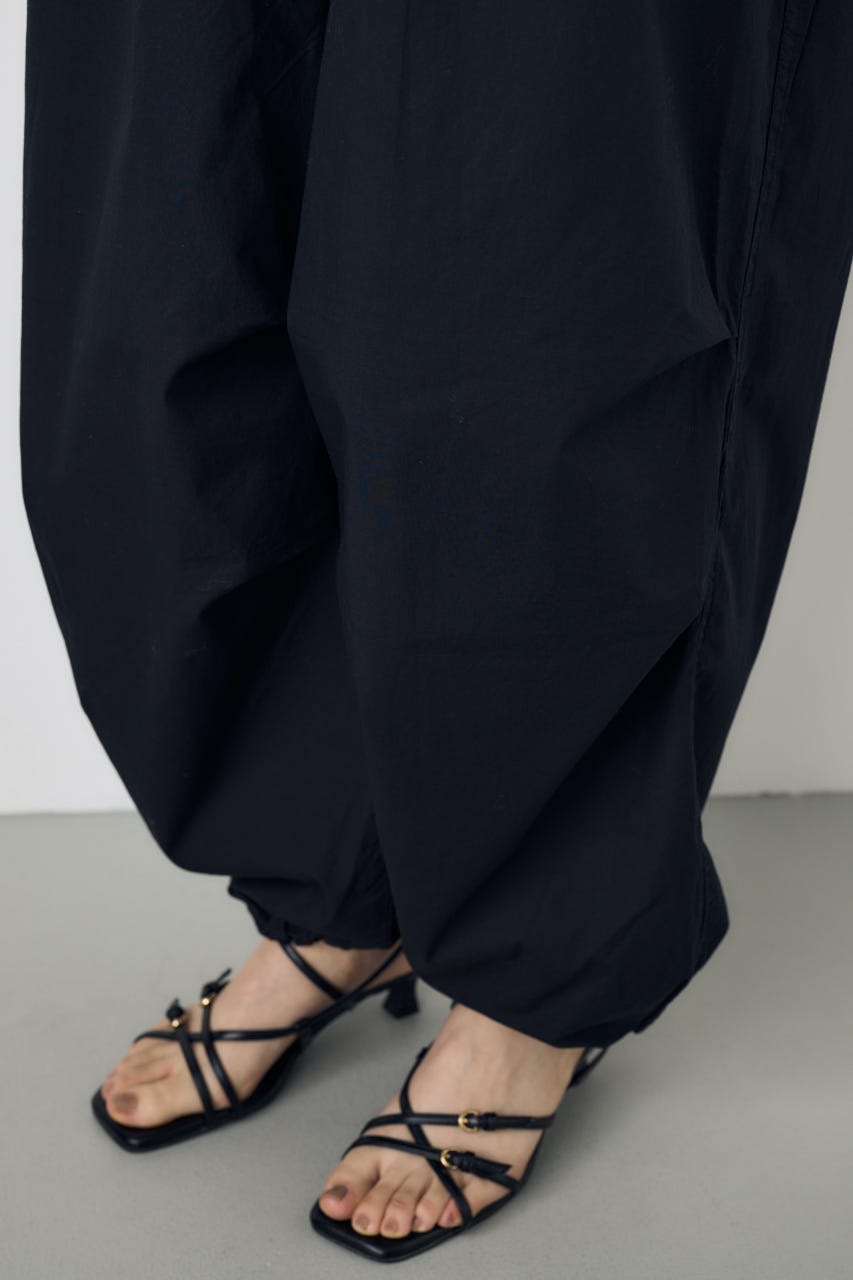 コットンパラシュートパンツ BLK M