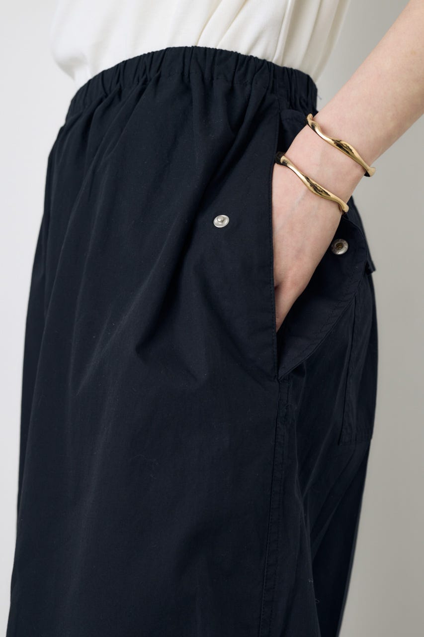 コットンパラシュートパンツ BLK M