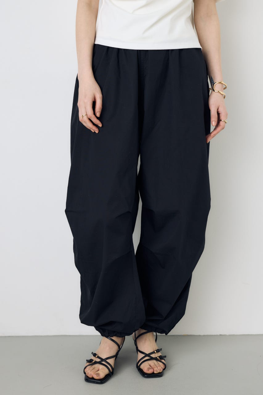 コットンパラシュートパンツ BLK M