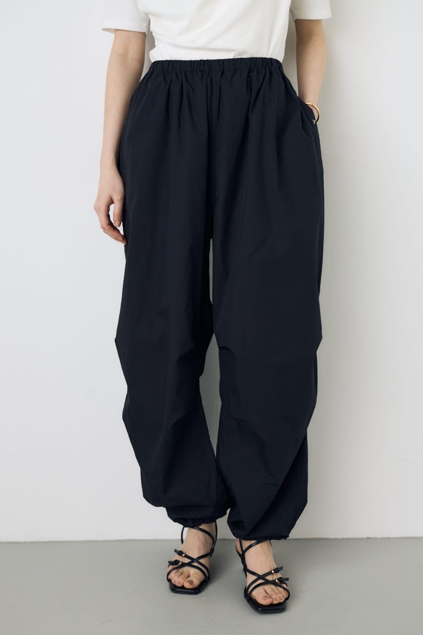 コットンパラシュートパンツ BLK M