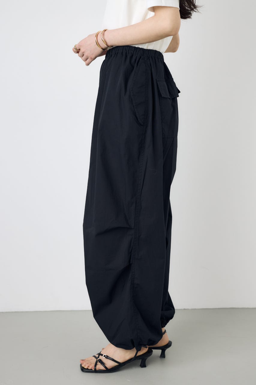 コットンパラシュートパンツ BLK M