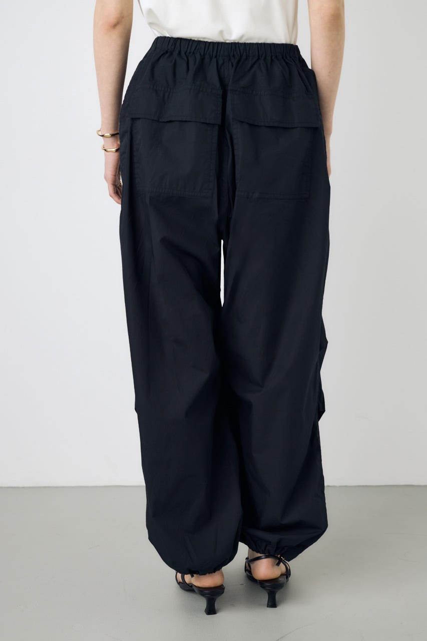 コットンパラシュートパンツ BLK M