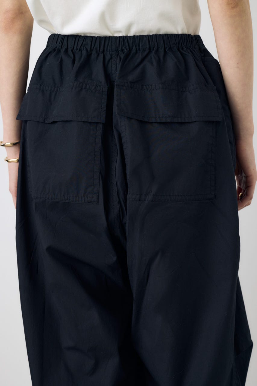 コットンパラシュートパンツ BLK M