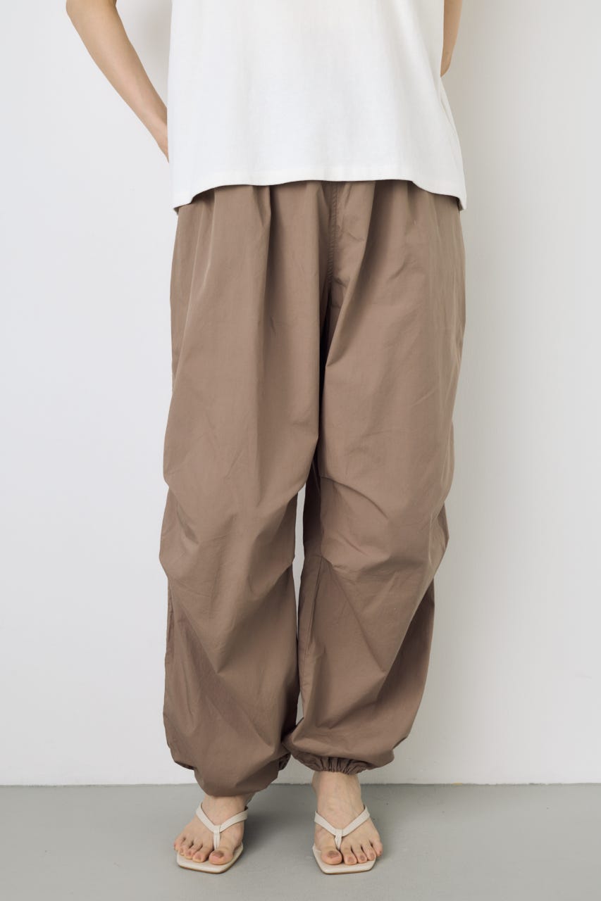 コットンパラシュートパンツ D/BEG S